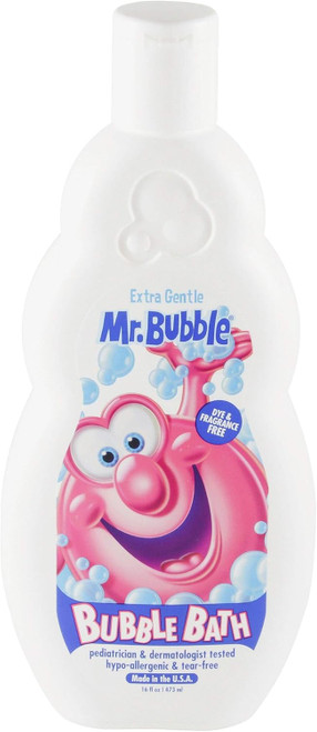 Mr. Bubble Extra Gentle Liquid Bubble Bath Fragrance Free - 16 fl Oz