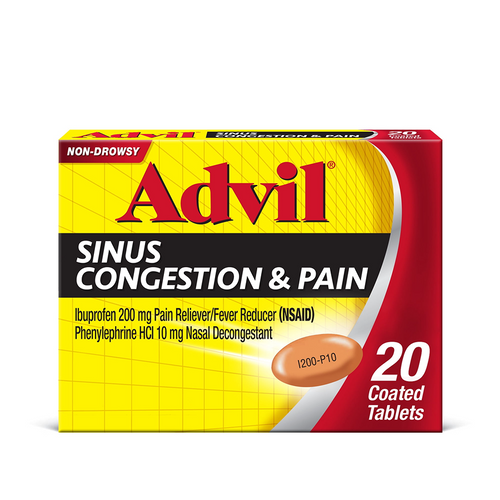 Advil Allergy & Congestion Relief Tablets - 20 Tablets