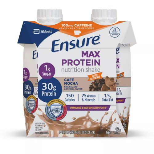 Ensure Max Protein Nutritional Shake Mocha - 44 fl oz