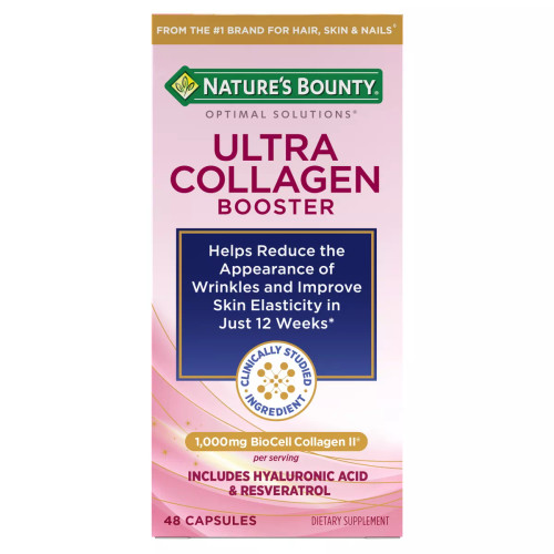 Nature's Bounty Optimal Solutions Ultra Collagen Booster Capsules - 48 ct