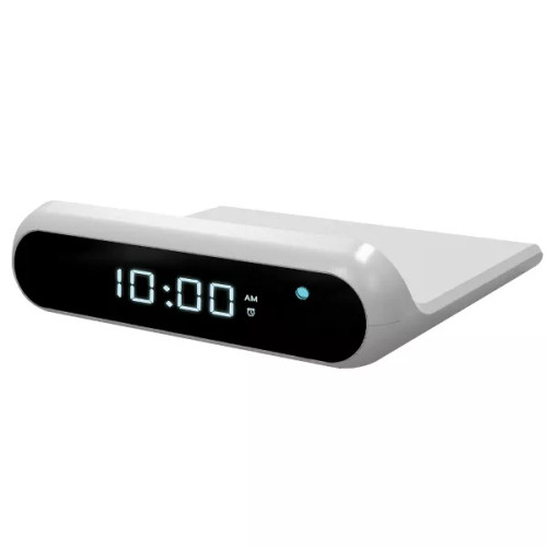 Chargeworx 2-in-1 Wireless Charge Alarm Clock - 1 Ct