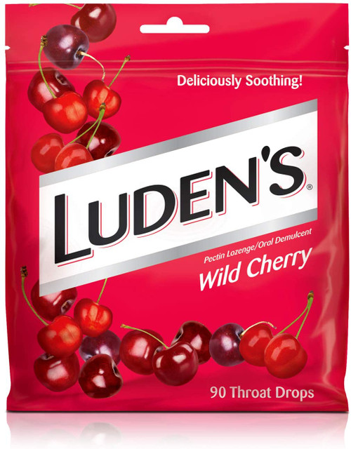 Luden'S Throat Drops Wild Cherry 90 Each