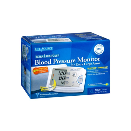 Lifesource Blood Pressure Monitor Extra Large Cuff Ua-789Ac 1 Each