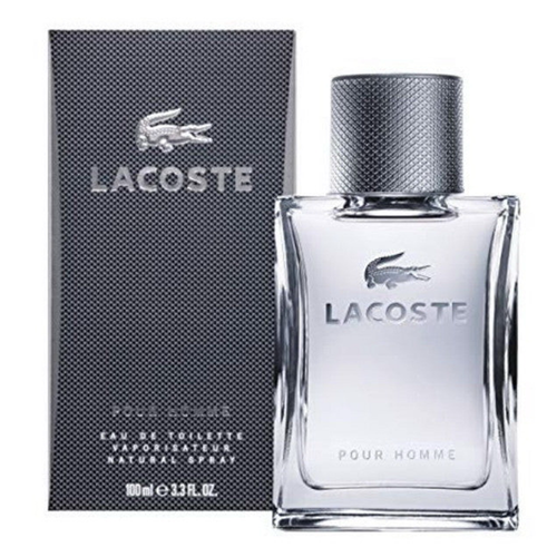 Lacoste Pour Homme Eau De Toilette Spray Grey 3.3 Oz Lacoste Pour Homme Eau De Toilette Spray Grey 3.3 Oz