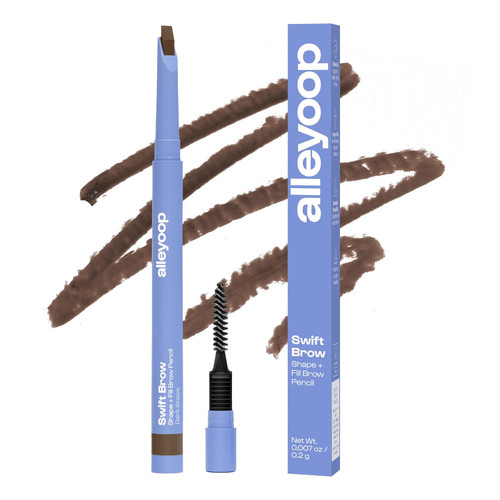 alleyoop Swift Brow Shape + Fill Brow Pencil Dark Brown - 1 Ct
