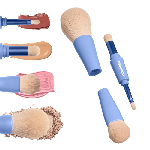 alleyoop Overachiever 4-in-1 Makeup Brush - 1 Kit