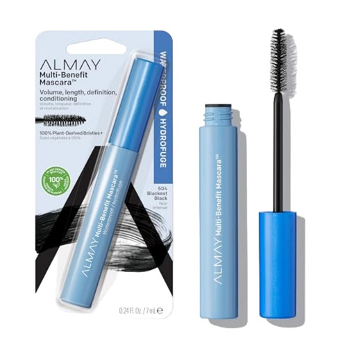 ALMAY Multi-Benefit Mascara 504 Black Waterproof - 0.24 fl oz