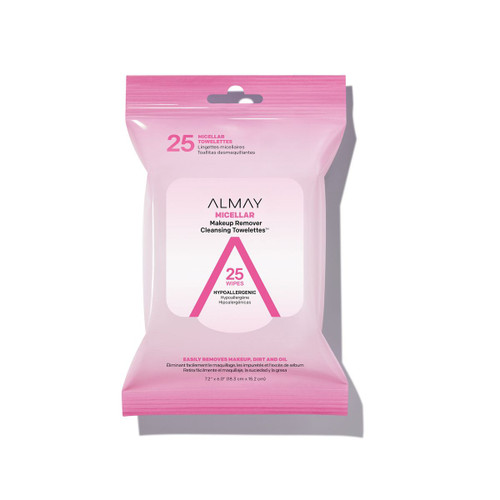 ALMAY Micellar Makeup Remover Cleansing Towelettes - 25 count