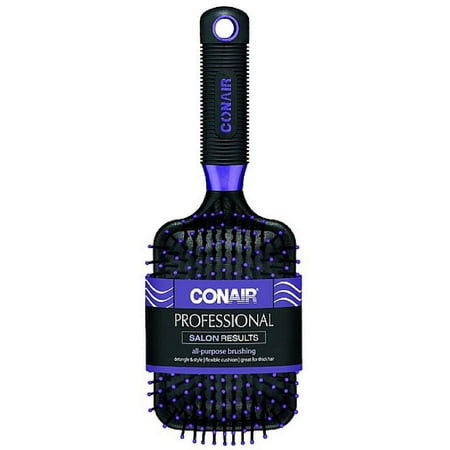 CONAIR Professional Salon Result Cushion Base Paddle Brush - Assorted