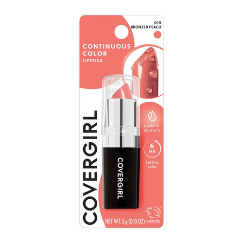 COVERGIRL Continuous Color Lipstick - 015 Bronzed Peach