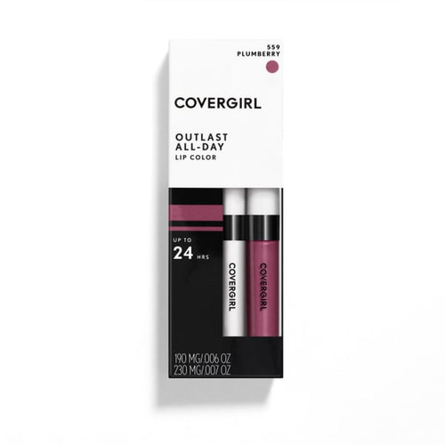 COVERGIRL Outlast All-Day Lip Color with Topcoat - 559 Plum Berry