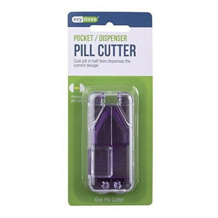 Ezy Dose Pill Cutter and Splitter with Dispenser 