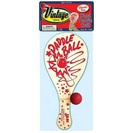 Wood Paddle Toy