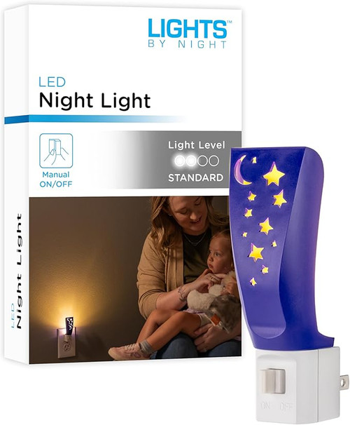 LED MOON STARS NIGHT LIGHT