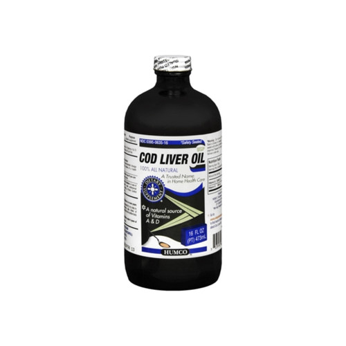 Humco Cod Liver Oil Usp 16 Oz