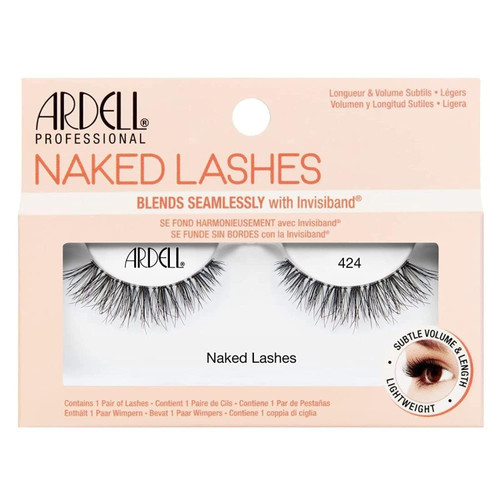 Ardell Naked Eyelashes 424 Black - 1 Ct
