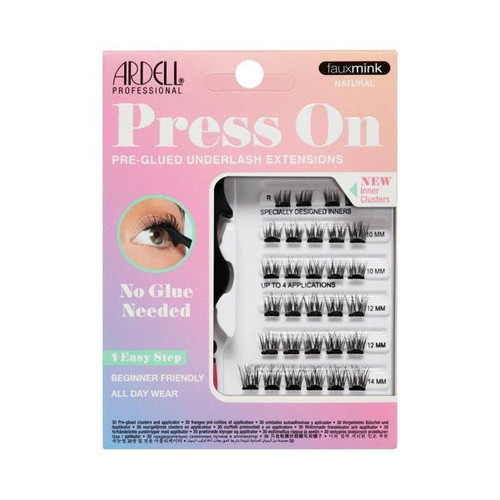 Ardell Press On Underlash Extensions Faux Mink Natural - 30 Ct