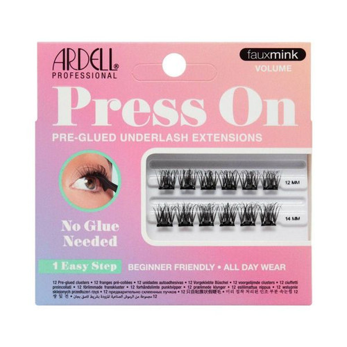 Ardell Press On Underlash Extensions Faux Mink Volume - 12 Ct