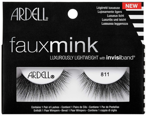 Ardell Faux Mink Lashes 811 Black - 1 Ct