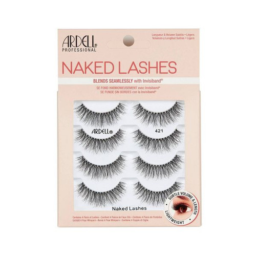 Ardell Naked Lashes 421 Black- 4 Ct