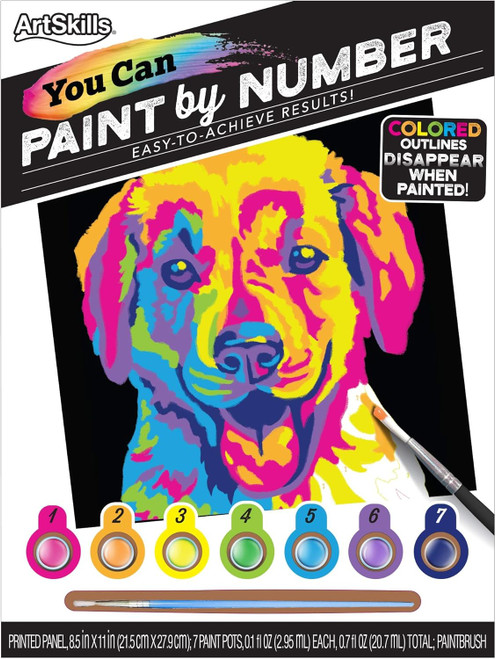 ArtSkills Paint by Number Kit Puppy Dog - 1 Ct