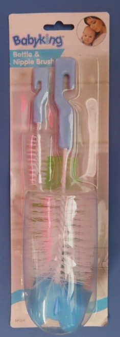 Babyking Bottle and Nipple Brushes - 1 Ea