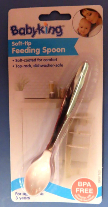 Baby King Soft Tip Feeding Spoon - 1 Ea