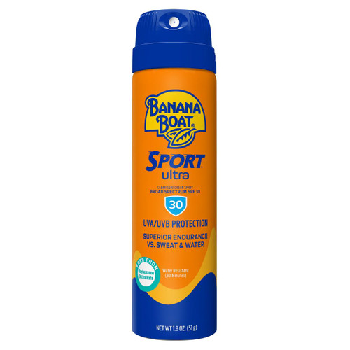 Banana Boat Ultra Sport Clear Sunscreen Spray SPF 30 - 1.8 oz