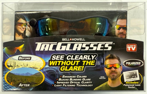 Bell + Howell TacGlasses with Anti Glare Polarized Lens - 1 Ea