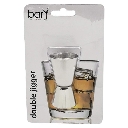 BarY3 Double Jigger Stainless Steel Bar Tool - 1 Ea