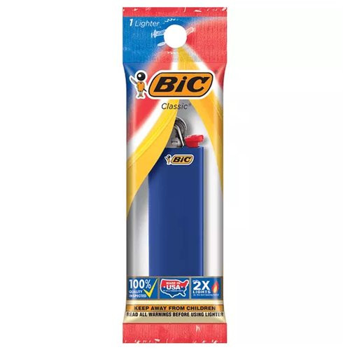 BiC Classic Pocket Lighter - Assorted - 1 Ct