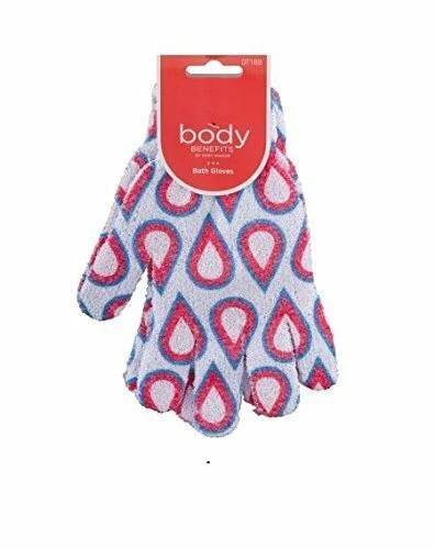 Body Benefits Scrub & Smooth Exfoliating Shower Gloves - Assorted - 1 Ct