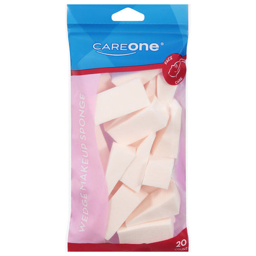 CAREone Wedge Makeup Sponges - 20 Count