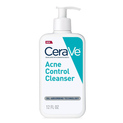 CeraVe Acne Control Facial Cleanser for Oily Skin - 12 fl oz