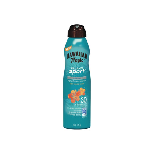 Hawaiian Tropic Island Sport Spf 30 Sunscreen Spray 8 Oz