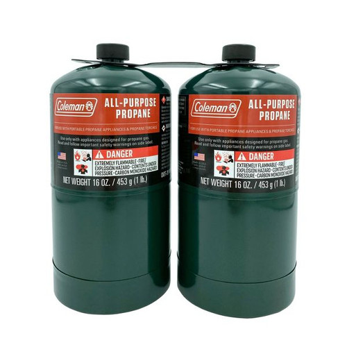 Coleman All-Purpose Propane Fuel Cylinder - 2 pack