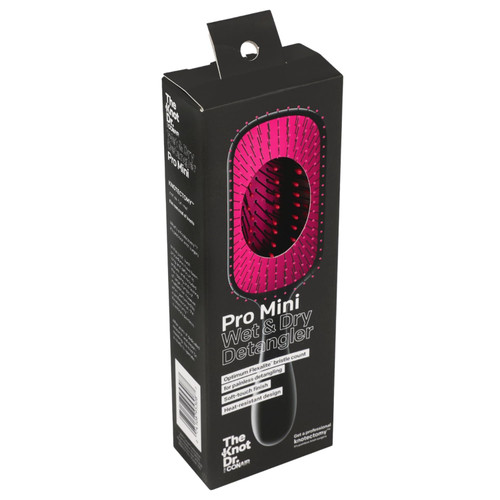 CONAIR The Knot Dr. Pro Mini Wet & Dry Detangler Hair Brush Pink - 1 Ct