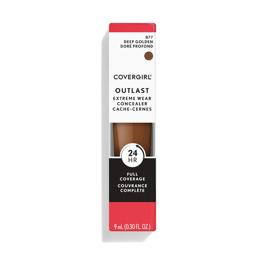 COVERGIRL Outlast Extreme Wear Concealer 877 Deep Golden - 0.30 fl oz