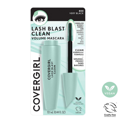 COVERGIRL  Lash Blast Clean Volume Mascara 800 Very Black - 0.44 fl oz