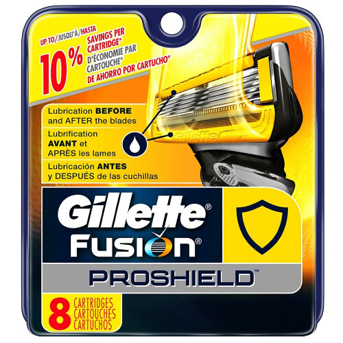Gillette Fusion Proshield Razor Refill Cartridges 8 Ea