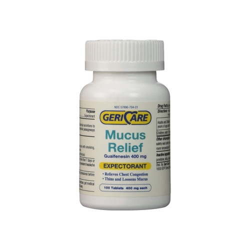 Gericare Cough Relief 400 Mg Tablets 100 Ea