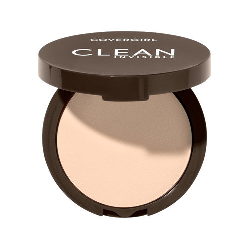 COVERGIRL Clean Invisible Pressed Powder Foundation 105 Ivory - 0.38 oz