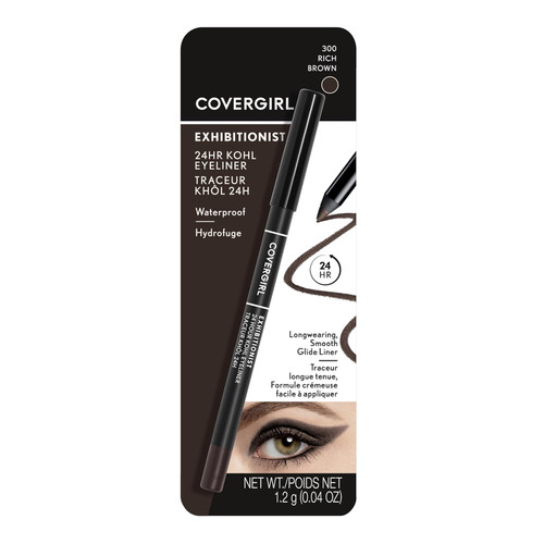 COVERGIRL Exhibitionist 24-Hour Kohl Eyeliner 300 Rich Brown - 1 Ct