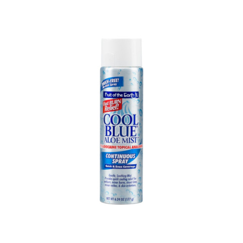Fruit Of The Earth Cool Blue Aloe Mist Continuous Spray 6 Oz