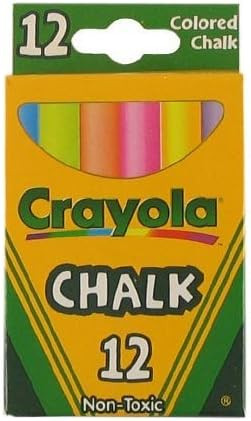 Crayola White Chalk - 12 Ct
