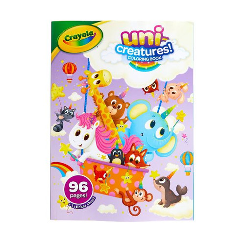 Crayola Uni-Creatures Coloring Book - 96 pages