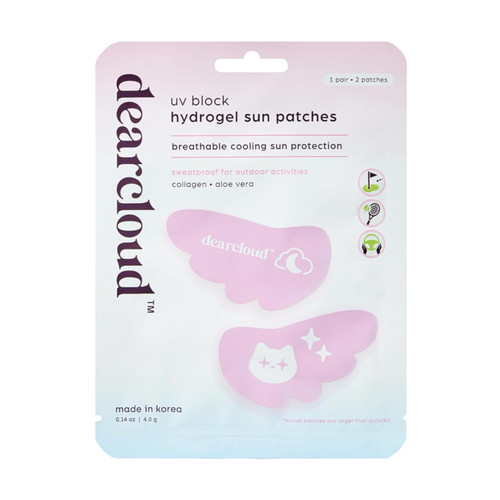dearcloud UV Block Hydrogel Sun Patches - 1 Pack