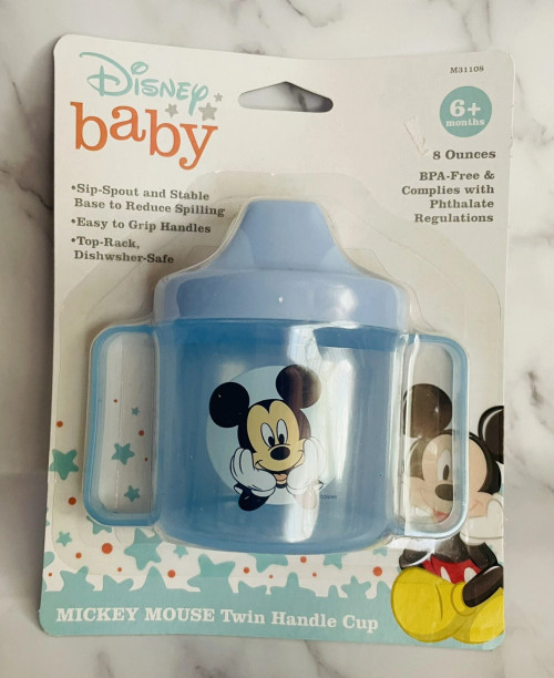 Disney Baby Mickey and Friends Twin Handle Cup - Assorted
