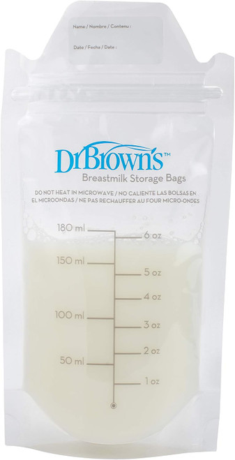 Dr Brown’s  Breast Milk Storage Bags - 50 count