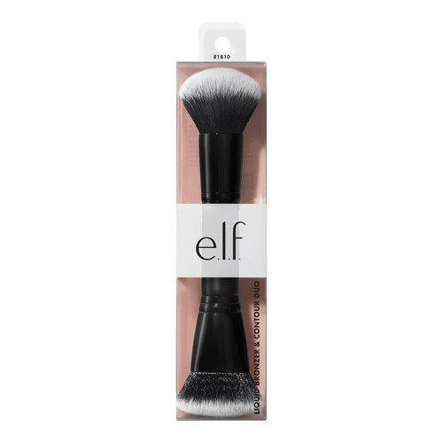 e.l.f. Liquid Bronzer & Contour Duo Makeup Brush - 1 Ct